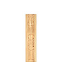 MOLDURA BEIGE IMPERIAL DE MADERA 244.4 X 3.5 CM