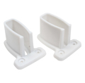 SOPORTE PARA PARED LATERAL BLANCO DE 7.3 X 5.5 X 4.3 CM 2 PIEZAS