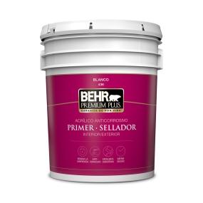 PRIMER SELLADOR BEHR PREMIUM PLUS ACRÍLICO ANTICORROSIVO BLANCO 18.6 L