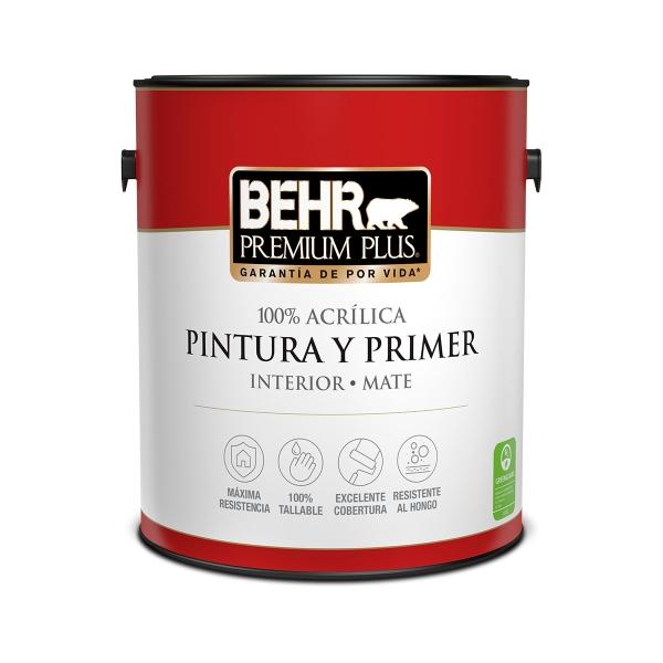 PINTURA ACRÍLICA INTERIOR MATE MEDIA 1G