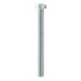 25 TORNILLOS CABEZA HEXAGONAL 1/2 X 6 PULGADAS PLATA