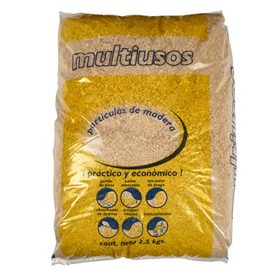 ASERRÍN - PARTÍCULAS DE MADERA 2.5 KG