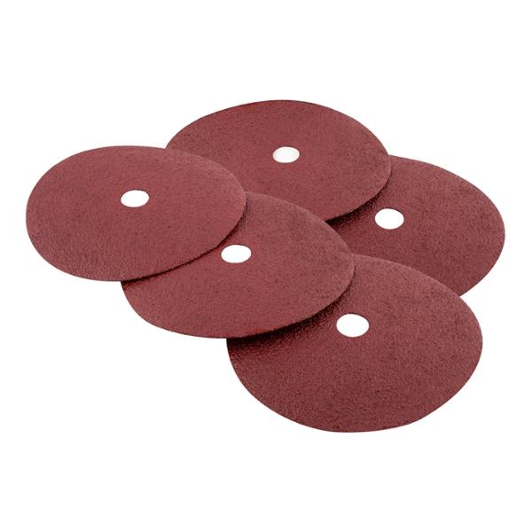 DISCO DE LIJA PARA ESMERILADORA FIBRODISCO 4 1/2" GRANO 50 5 PIEZAS