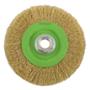 CEPILLO CIRCULAR DE ALAMBRE ONDULADO PARA ESMERILADORA 4 1/2"