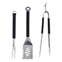 SET DE TRES UTENSILIOS PARA ASADOR NEGROS