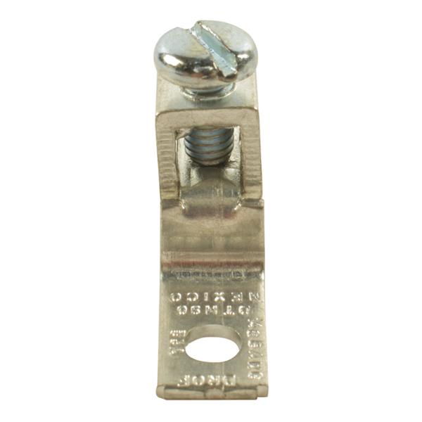 TERMINAL ELÉCTRICA MECÁNICA REUTILIZABLE CALIBRE 14 A 8 AWG PLATA DROF 2 PIEZAS