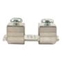 UNIÓN RECTA MECÁNICA REUTILIZABLE CALIBRE 8 A 2 AWG PLATA DROF