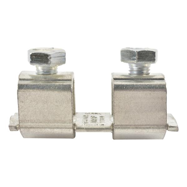 UNIÓN RECTA MECÁNICA CALIBRE 2 A 1/0 AWG PLATA DROF