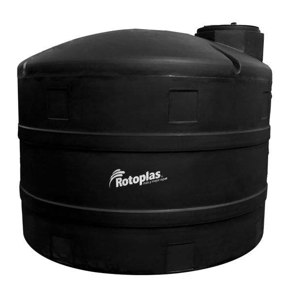 TANQUE DE ALMACENAMIENTO VERTICAL 5000L POLIETILENO CON TAPA