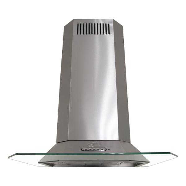CAMPANA DE COCINA DE PARED 60 CM ACERO INOX CON EXTRACCIÓN Y PURIFICACIÓN