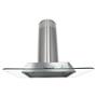 CAMPANA DE COCINA DE PARED 76 CM ACERO INOX CON ILUMINACIÓN LED