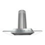 CAMPANA DE COCINA DE PARED 90 CM ACERO INOX CON EXTRACCIÓN Y PURIFICACIÓN