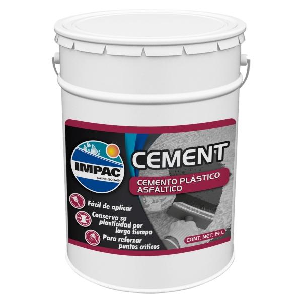 IMPERMEABILIZANTE ASFALTICO CEMENT NEGRO 19 L