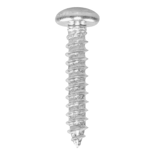 CAJA DE 100 TORNILLOS PARA METAL 3/4 DE PULGADA PLATA