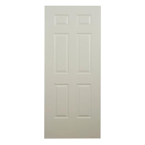 PUERTA CLÁSICA 6 PANELES 90 X 213 X 3.5 CM