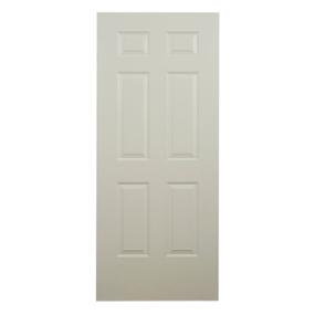 PUERTA CLÁSICA 6 PANELES 90 X 213 X 3.5 CM
