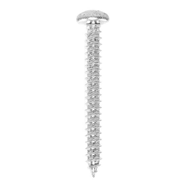 CAJA DE 100 TORNILLOS PARA METAL DE 1 1/4 DE PULGADA PLATA