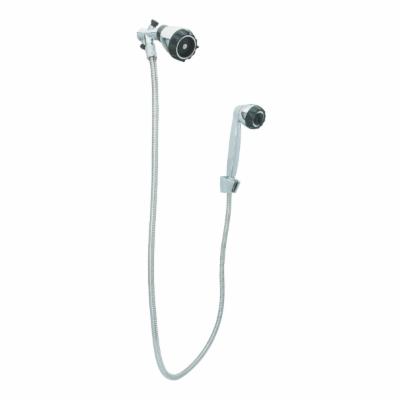 REGADERA DE TELÉFONO CON DESVIADOR CROMADA