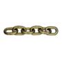 METRO DE CADENA DE ACERO SOLDADO VEKER 1/4" DORADO