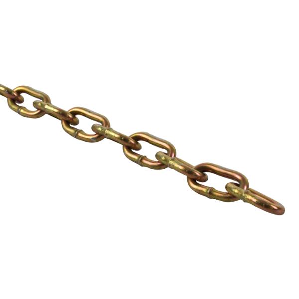 METRO DE CADENA DE ACERO SOLDADO VEKER 1/8' DORADO