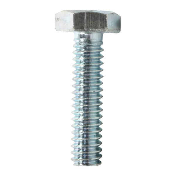 100 TORNILLOS CABEZA HEXAGONAL 1/4 X 1 PULGADA PLATA