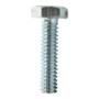 100 TORNILLOS CABEZA HEXAGONAL 1/4 X 1 PULGADA PLATA