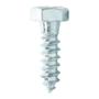 100 TORNILLOS HEXAGONAL PARA MARA 5/16 X 1 PULGADA PLATA