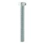 100 TORNILLOS CABEZA HEXAGONAL 1/4 X 3 1/2 PULGADAS PLATA