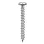 100 TORNILLOS PARA METAL 1 1/4PULGADA PLATA