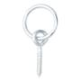 ARMELLA/TIRAFONDO CON ANILLO DE ENGANCHE DE 5/16 X 3 1/4 DE PULGADA PLATA