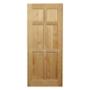 PUERTA INTERIOR SÓLIDA 90 X 213 CM BEIGE AJUSTE EXPRESS