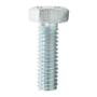 100 TORNILLOS CABEZA HEXAGONAL 5/16 X 1 PULGADA PLATA