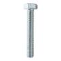 100 TORNILLOS CABEZA HEXAGONAL 5/16 X 2 PULGADAS PLATA