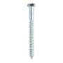 50 TORNILLOS HEXAGONAL PARA MARA 5/16 X 3 1/2 PULGADAS PLATA