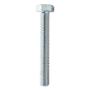 100 TORNILLOS CABEZA HEXAGONAL 5/16 X 2 1/2 PULGADAS PLATA