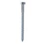 50 TORNILLOS HEXAGONAL 5/16 X 4 PULGADAS PLATA