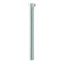 50 TORNILLOS HEXAGONAL 5/16-18 X 4 PULGADAS PLATA
