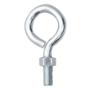 ARMELLA CON TUERCA DE 1/2 X 4 PULGADAS PLATA