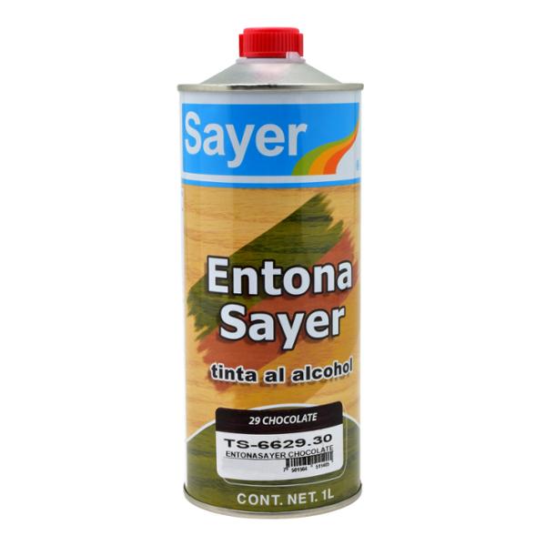 TINTA PARA MADERA AL ALCOHOL MATE INTERIOR COLOR TRASLUCIDO 1 L