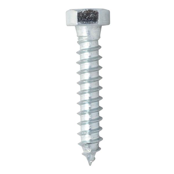 100 TORNILLOS HEXAGONAL PARA MARA 3/8 X 2 PULGADAS PLATA