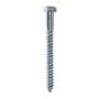 50 TORNILLOS HEXAGONAL 3/8 X 4 PULGADAS PLATA