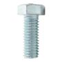 100 TORNILLOS CABEZA HEXAGONAL 3/8 X 1 PULGADA PLATA