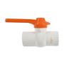 VÁLVULA ESFÉRICA 3/4" DE PVC HIDRÁULICO PARA USO EN AGUA