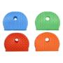 CAPUCHONES PARA LLAVES MULTICOLOR 4 PIEZAS