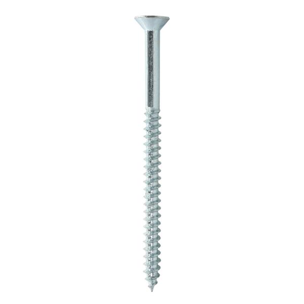 CAJA DE 100 TORNILLOS PARA MADERA DE2 1/2 PULGADA PLATA