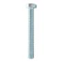 50 TORNILLOS CABEZA HEXAGONAL 3/8 X 3 PULGADAS PLATA