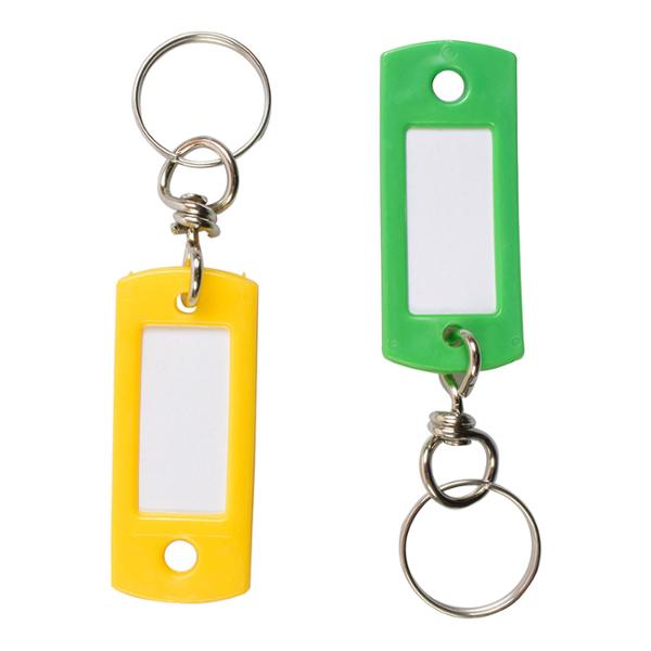 IDENTIFICADORES GIRADOS VERDE Y AMARILLO 2 PIEZAS