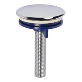 TAPONES CUBRE TALADROS PARA LAVABO DE ACERO INOXIDABLE 7.5 X 5 CM