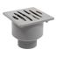 SUMIDERO PVC 50 MM X 40 MM S/V REJILLA ACERO INOXI