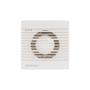 EXTRACTOR DE AIRE DE 4" ULTRA DELGADO SERIE 1204 BLANCO